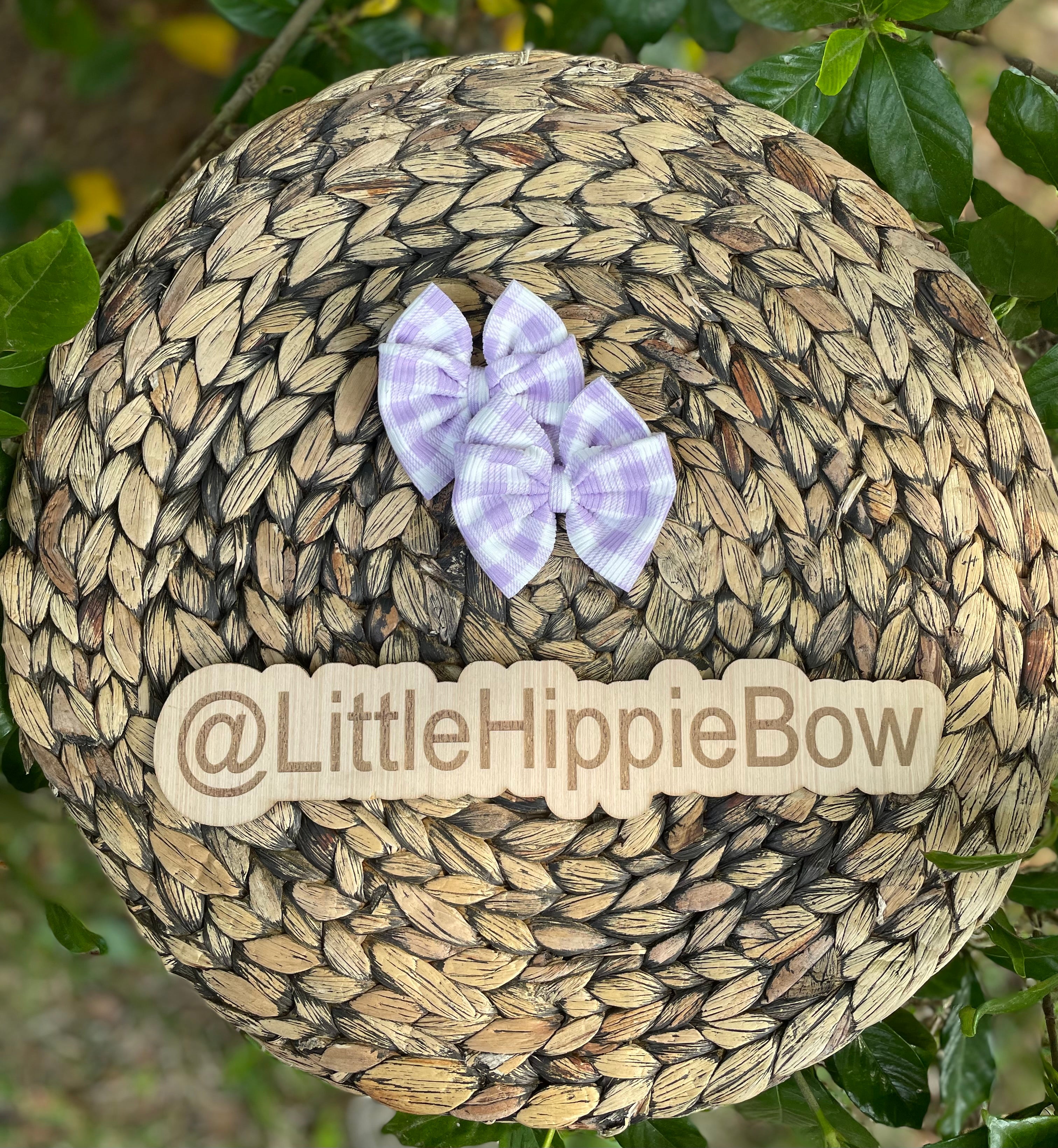 Lavender Gingham